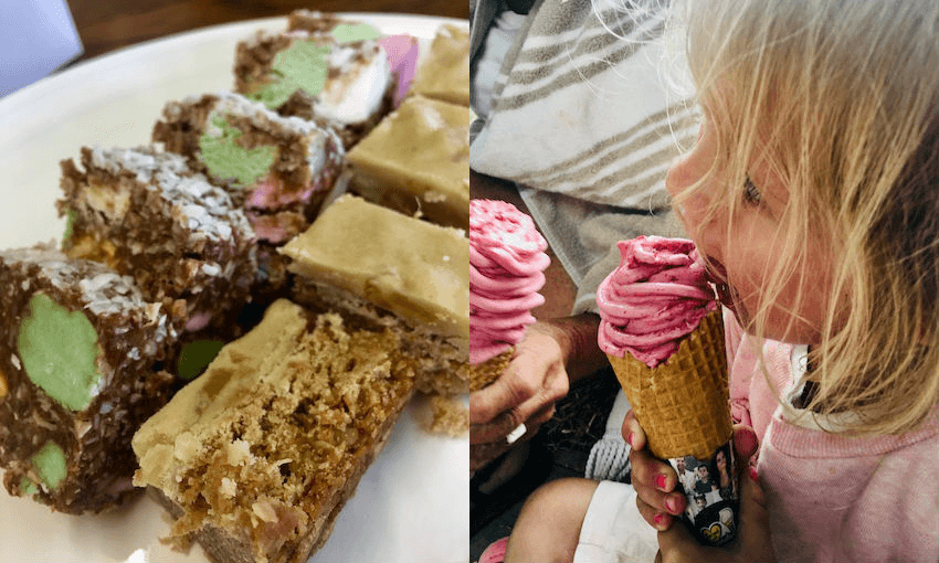 Kiwi classics at Cafe Baku in Taupō and Black Stump Berries in Te Puke (Photos: Sarah Austen-Smith)