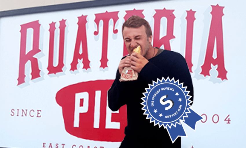 The Spinoff’s Don Rowe tears into a Hikurangi Steak and Cheese 
