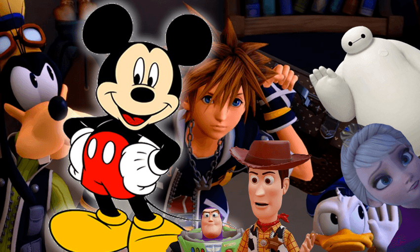 These are all canonical characters in Kingdom Hearts 3. 
