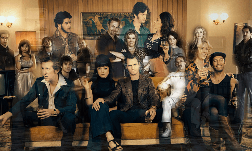 The casts of Outrageous Fortune and Westside, both of which you can watch on Lightbox right now. 
