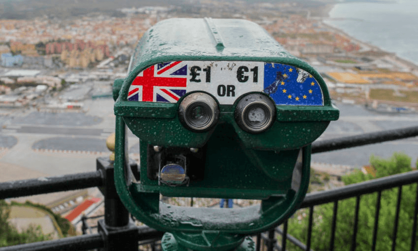 View from the Rock of Gibraltar. Photo: Getty