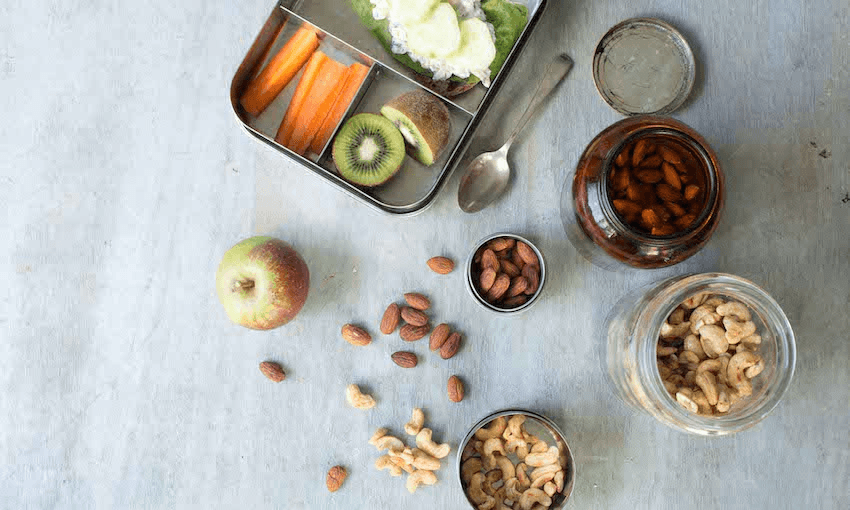 Lunchbox saviours: tamari almonds and honey vanilla cashews (Photo: Emma Boyd) 
