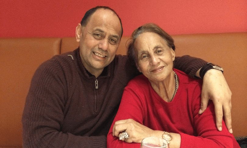 Dame June Jackson with her son, Labour MP and broadcaster Willie Jackson. Image: supplied 
