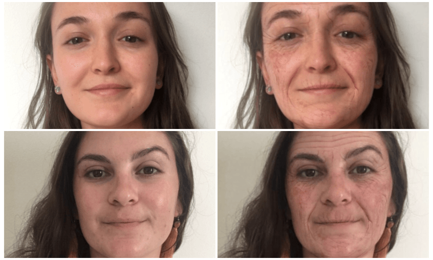 Tess and Alice aged feature