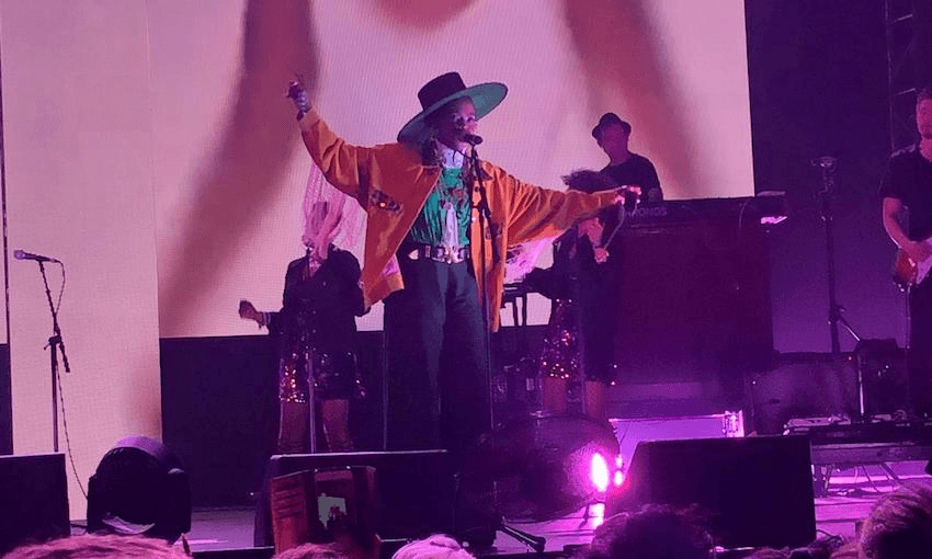 Ms Lauryn Hill performing in Auckland on 16 February 2019 (Image: Millicent Austin). 
