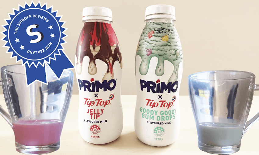 spinoff reviews primo flavoured milk 
