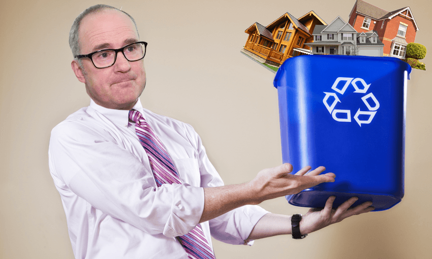 Phil Twyford housing bin