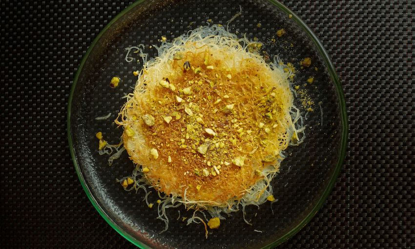 Yael Shochat’s knafeh at Ima in Auckland (Photo: Supplied)