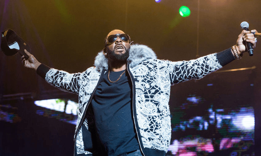 DETROIT, MI – FEBRUARY 21:  R. Kelly performs at Little Caesars Arena on February 21, 2018 in Detroit, Michigan.  (Photo by Scott Legato/Getty Images) 
