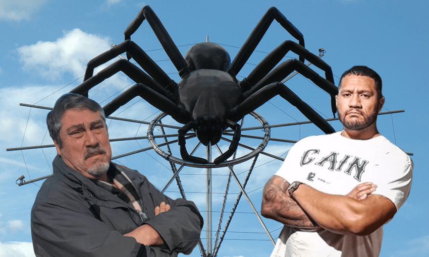 Duncan McDonald (left) and Marcus Amosa 
