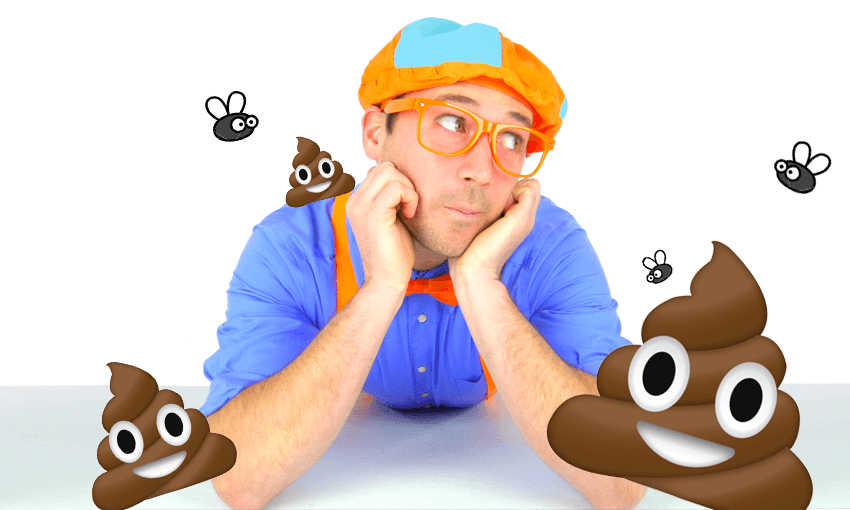 Blippi poop