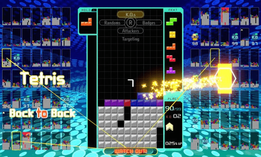 Three Days of the I-Block: a Tetris 99 diary