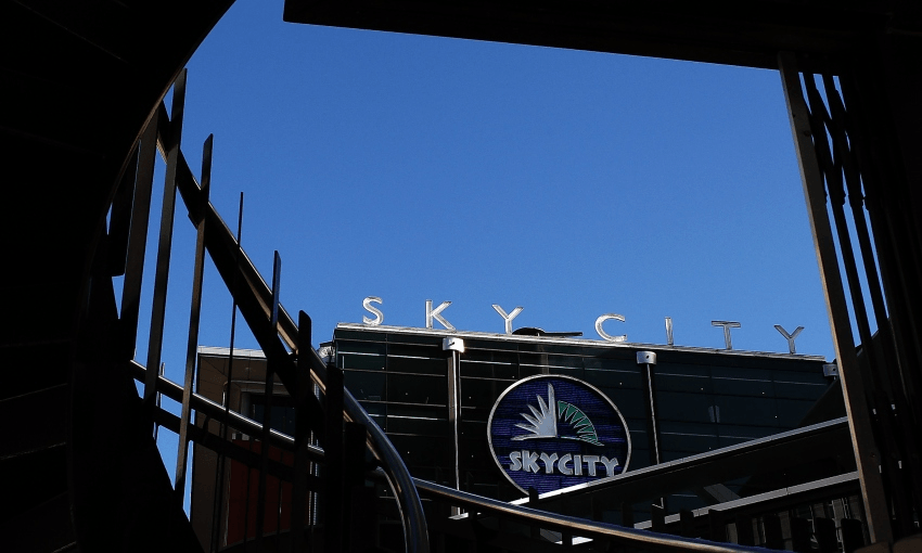 SkyCity is looking to launch an online gambling platform, but run it from overseas to get around it being illegal in NZ (Getty Images)  
