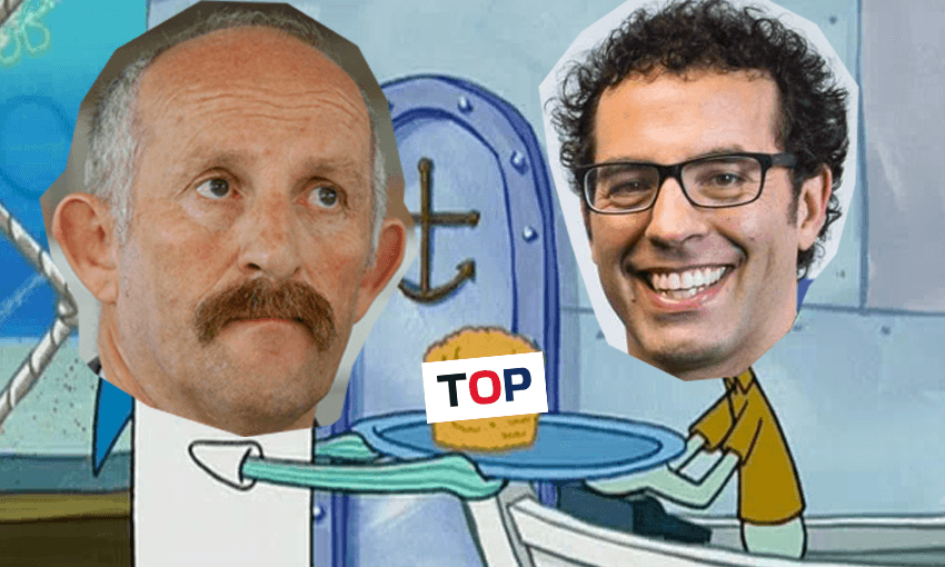 Gareth Morgan is formally stepping away from The Opportunities Party, the party he founded to contest the 2017 election (Image: Tina Tiller) 
