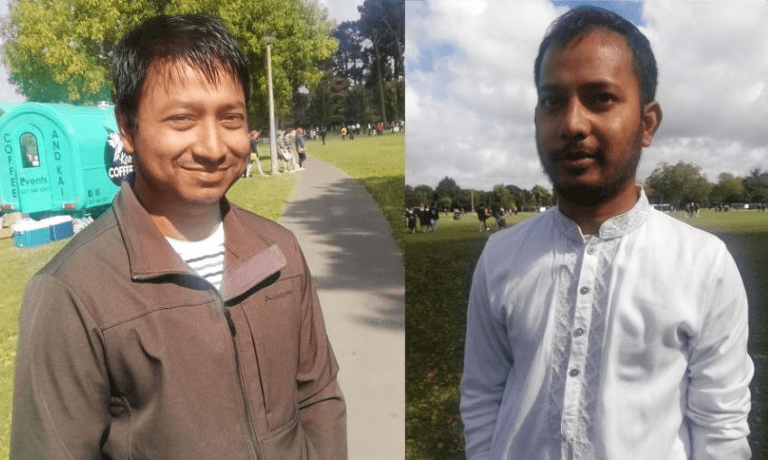 MD Faysal and Tofazzal Alam. Photo: Toby Manhire