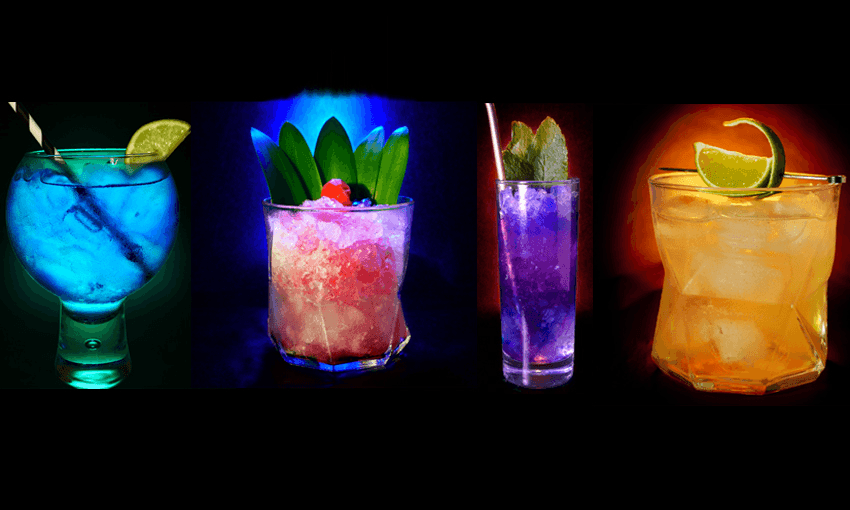 Just a few of the drinks available from Jack Medland-Slader’s Experience Bar. 
