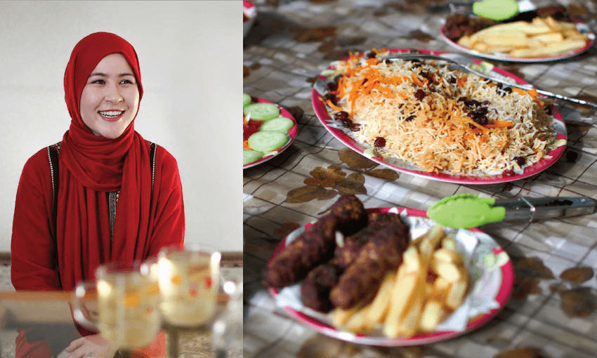 Sakina Ewazi and her family feast, including Afghani Kabuli palau (Photos: Melissa Koh/Sakina Ewazi) 
