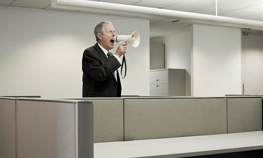 Shouty McShoutface. Photo: Getty 
