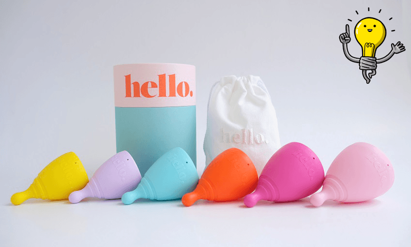 Hello Period range of menstrual cups (Photo: Supplied) 
