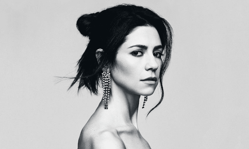 The cover of MARINA’s new album, Love + Fear. 
