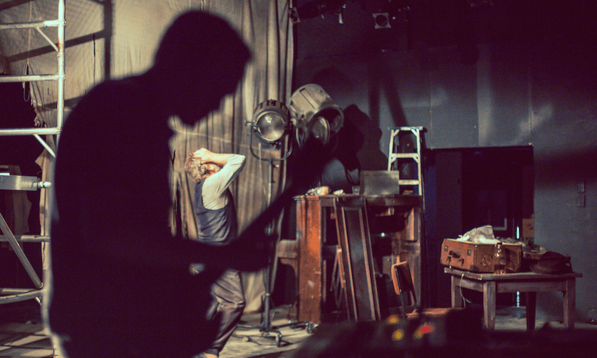 Michael Hurst in An Iliad.