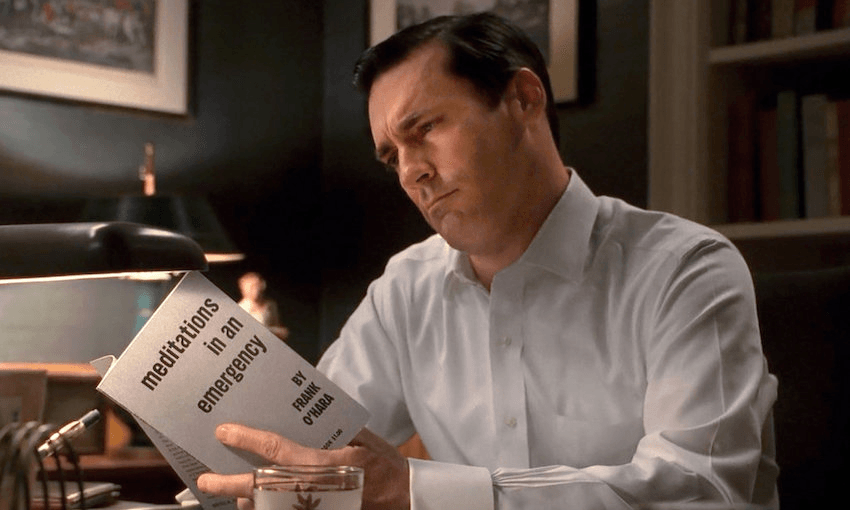 reading books mad men