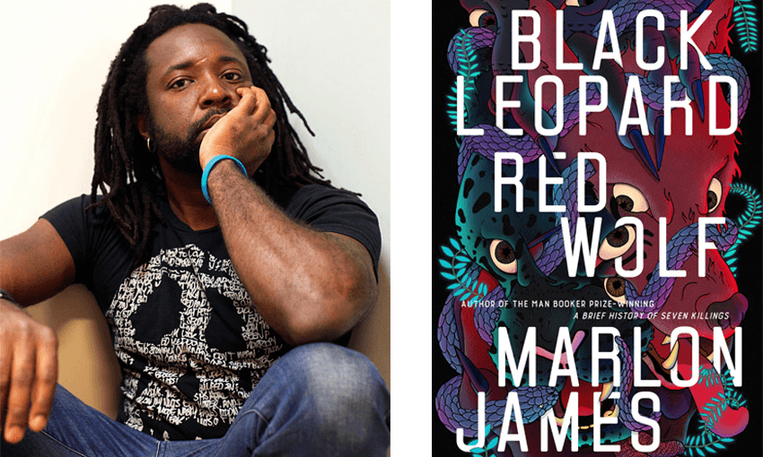 Marlon James and his book Black Leopard, Red Wolf. 
