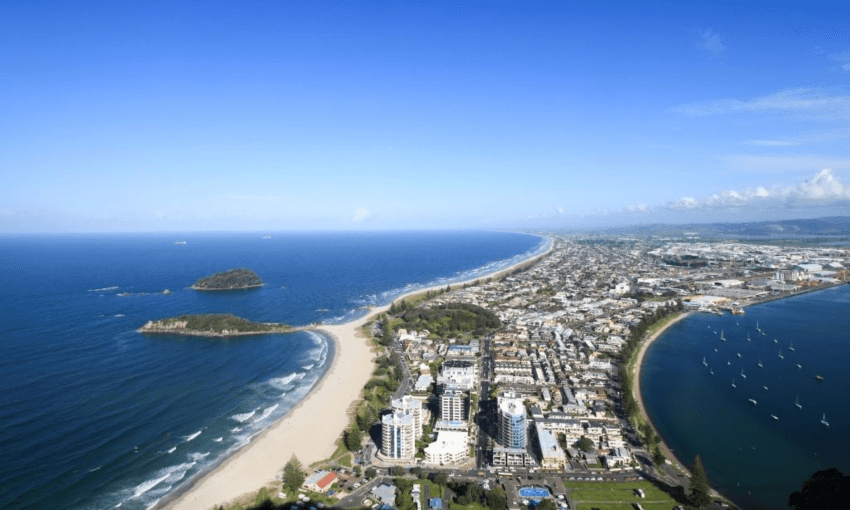A wide view of Tauranga, which is among the fastest growing areas of the country (Getty Images)  
