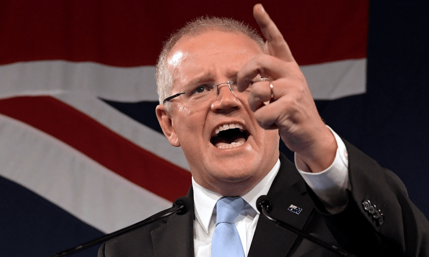Australian PM Scott Morrison. (Getty Images) 
