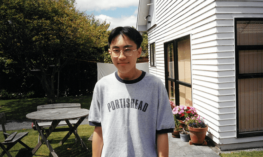 Chris Tse in 1998. Image: Supplied. 
