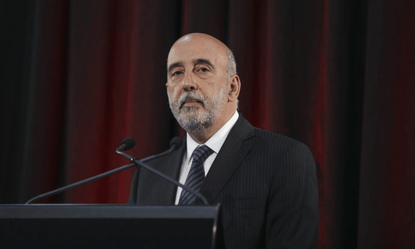 Treasury secretary Gabriel Makhlouf. Image: Radio NZ/ Rebekah Parsons-King 
