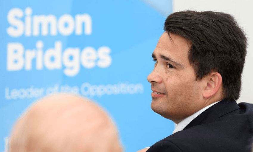 Simon Bridges needs a new car to chase. Photo: Kerry Marshall/Getty Images 
