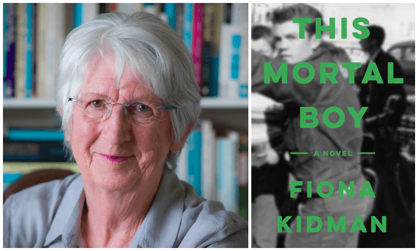 Dame Fiona Kidman and her Ockham Book Award-winning novel This Mortal Boy