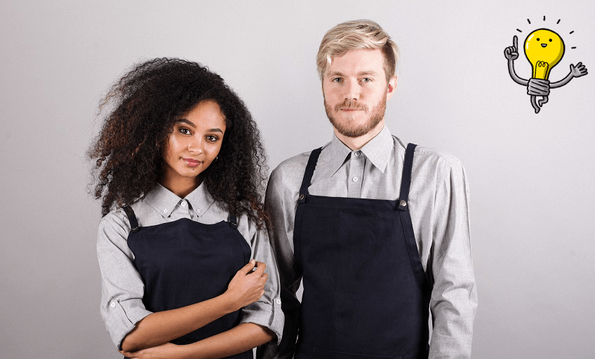 Little Yellow Bird uniforms are made from 100% organic cotton (Photo: Supplied) 
