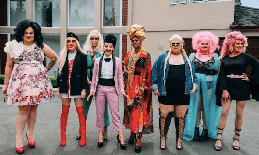 The cast of TVNZ’s House of Drag 
