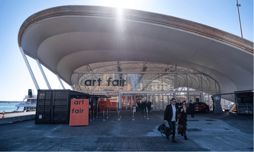 The Auckland Art Fair is on this weekend. 

