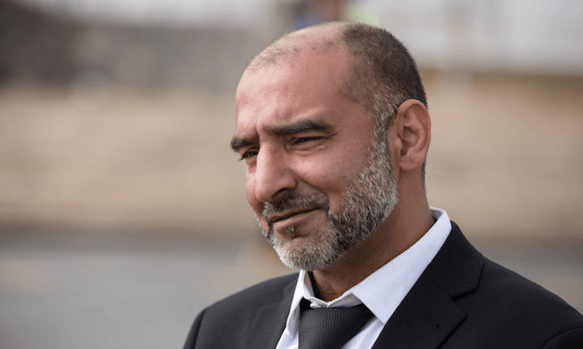 Yama Nabi, son of Haji-Daoud Nabi, who was killed during the Christchurch mosque terror attacks. (Photo: RNZ / Claire Eastham-Farrelly) 
