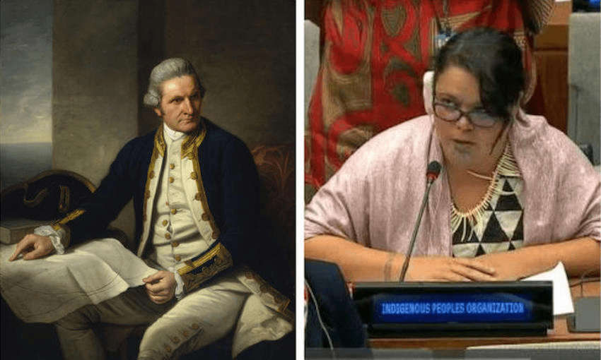 James Cook and Tina Ngata (Photo: supplied) 
