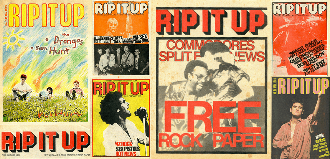 Many issues of RipItUp magazine, 101 of which can be found on PapersPast. 
