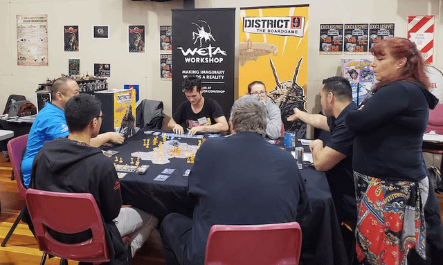 Wargame News And Terrain: Weta Workshop: GenCon - District 9 Boardgame Coming Soon