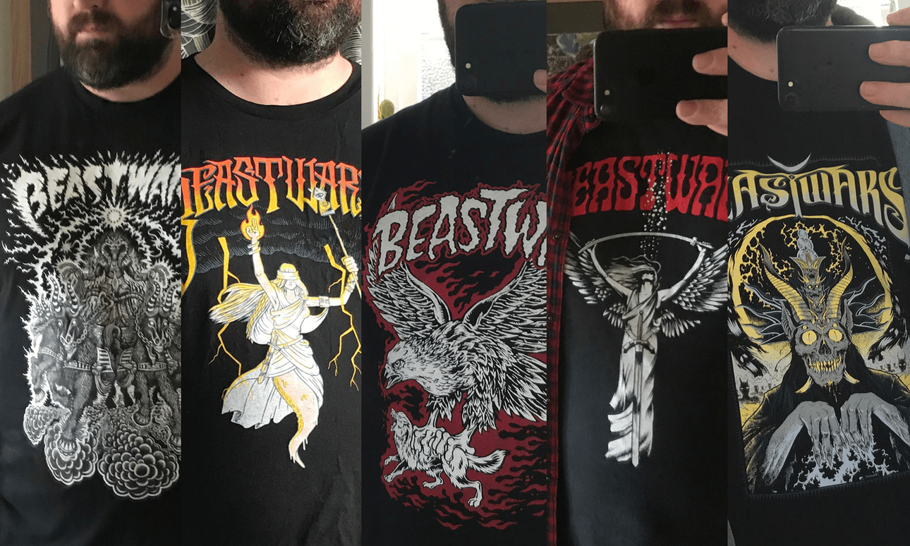Beastwars t shirts Header