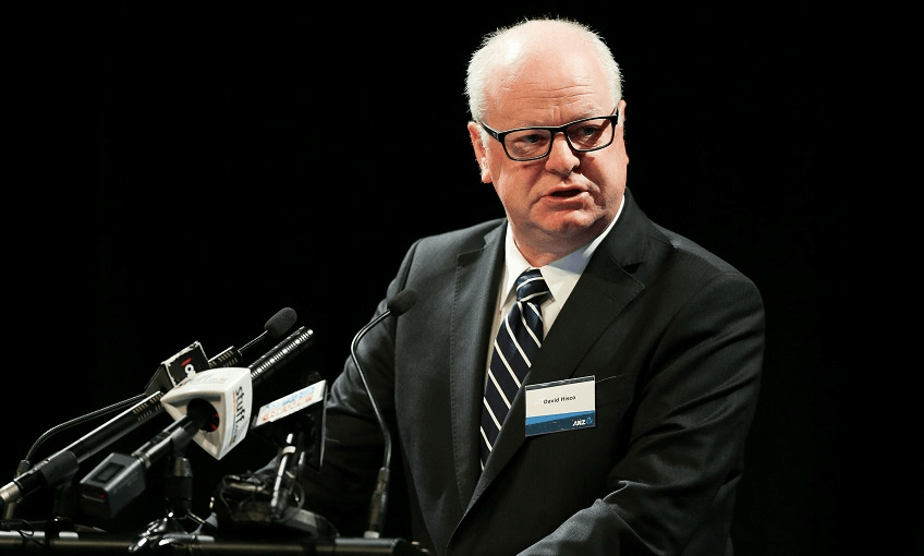ANZ chief executive David Hisco has stepped down by mutual agreement over an expenses row. (Photo: Getty.)