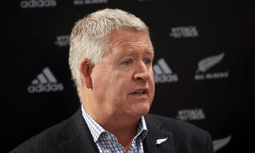 NZ Rugby CEO Steve Tew in 2017 (Photo: Michael Bradley/Getty Images) 
