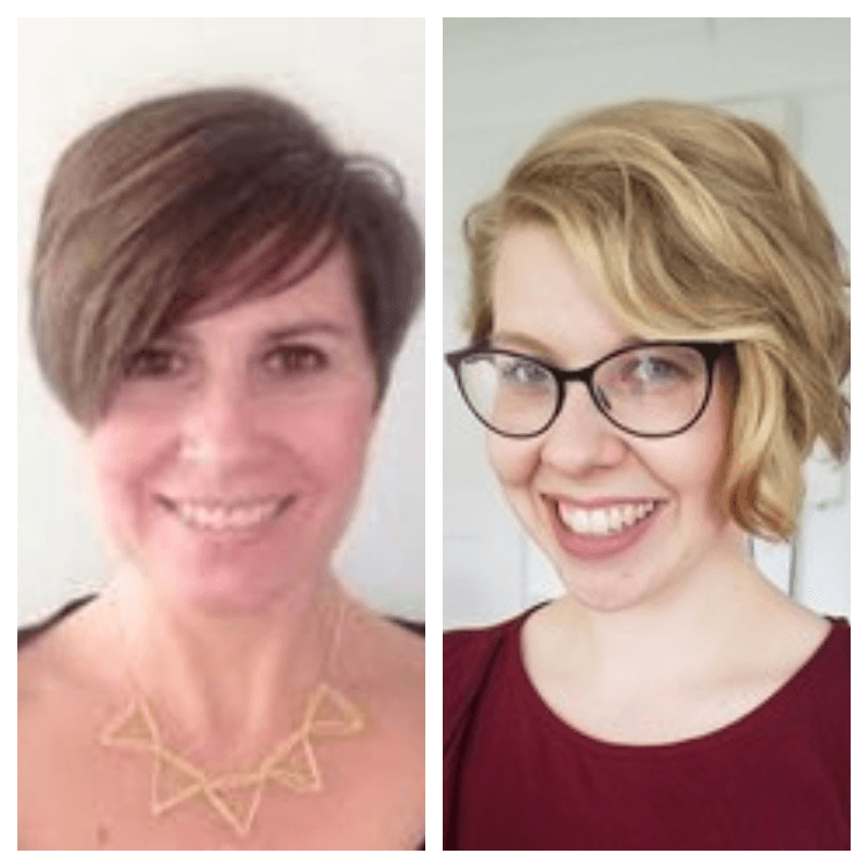 Heather Cleland Woods and Holly Scott