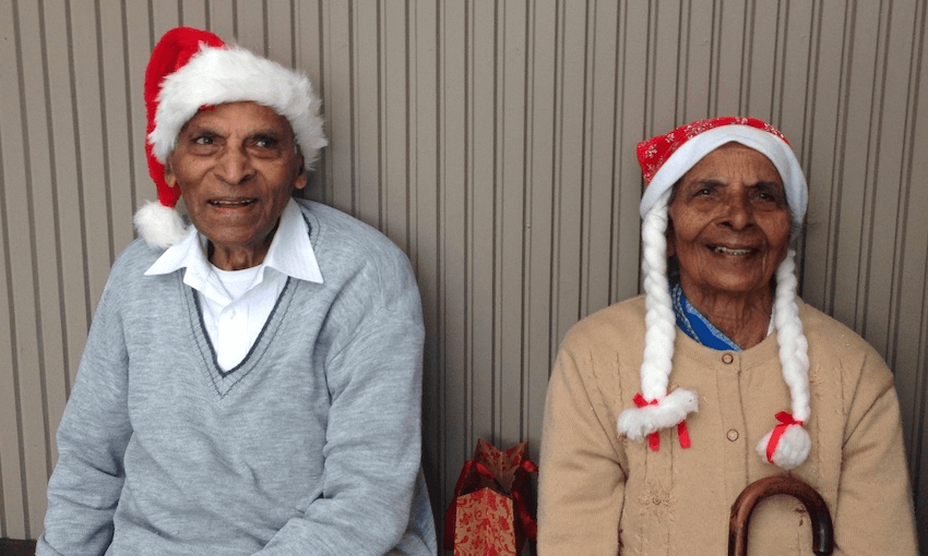 Jeram and Ganga Ravji (Bapa and Mai). Photo supplied 
