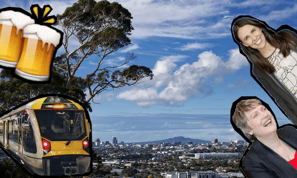 A view of Auckland from the top of Mt Albert. PHOTO: GETTY 
