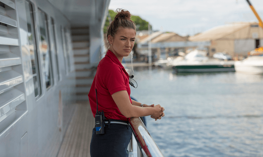 Aesha Scott is poised to be the breakout star of Below Deck Mediterrenean. Photo: Greg Endries. 

