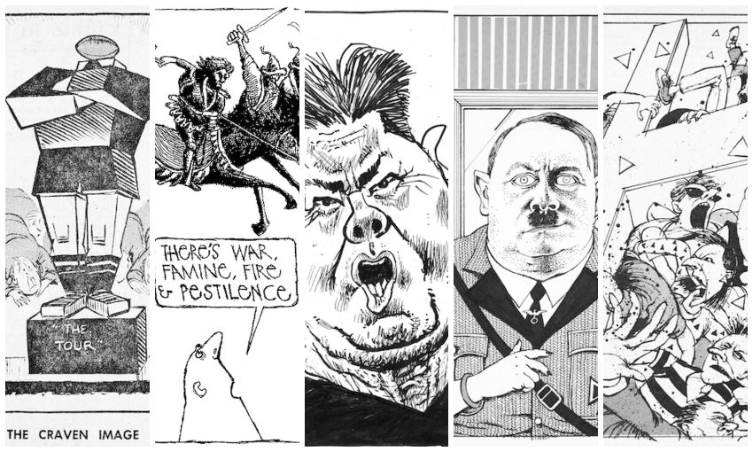 Religious cartoon feature