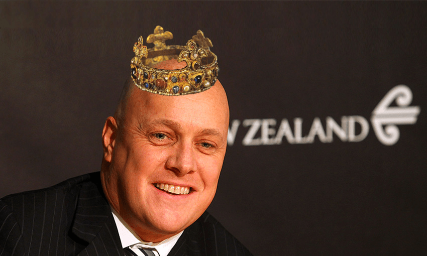 Christopher Luxon, National’s future king? Photo: Getty 
