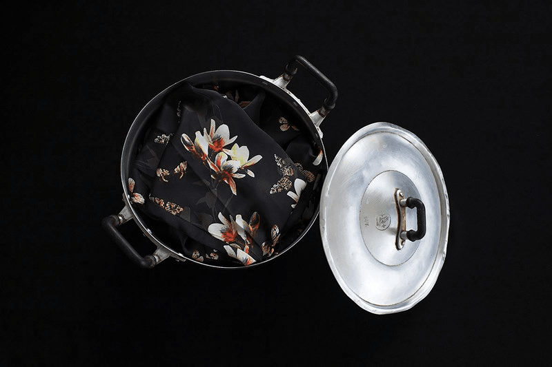 A soup pot from 1985, photographed by Kim Hak as part of ‘Alive’. Photo: Supplied 
